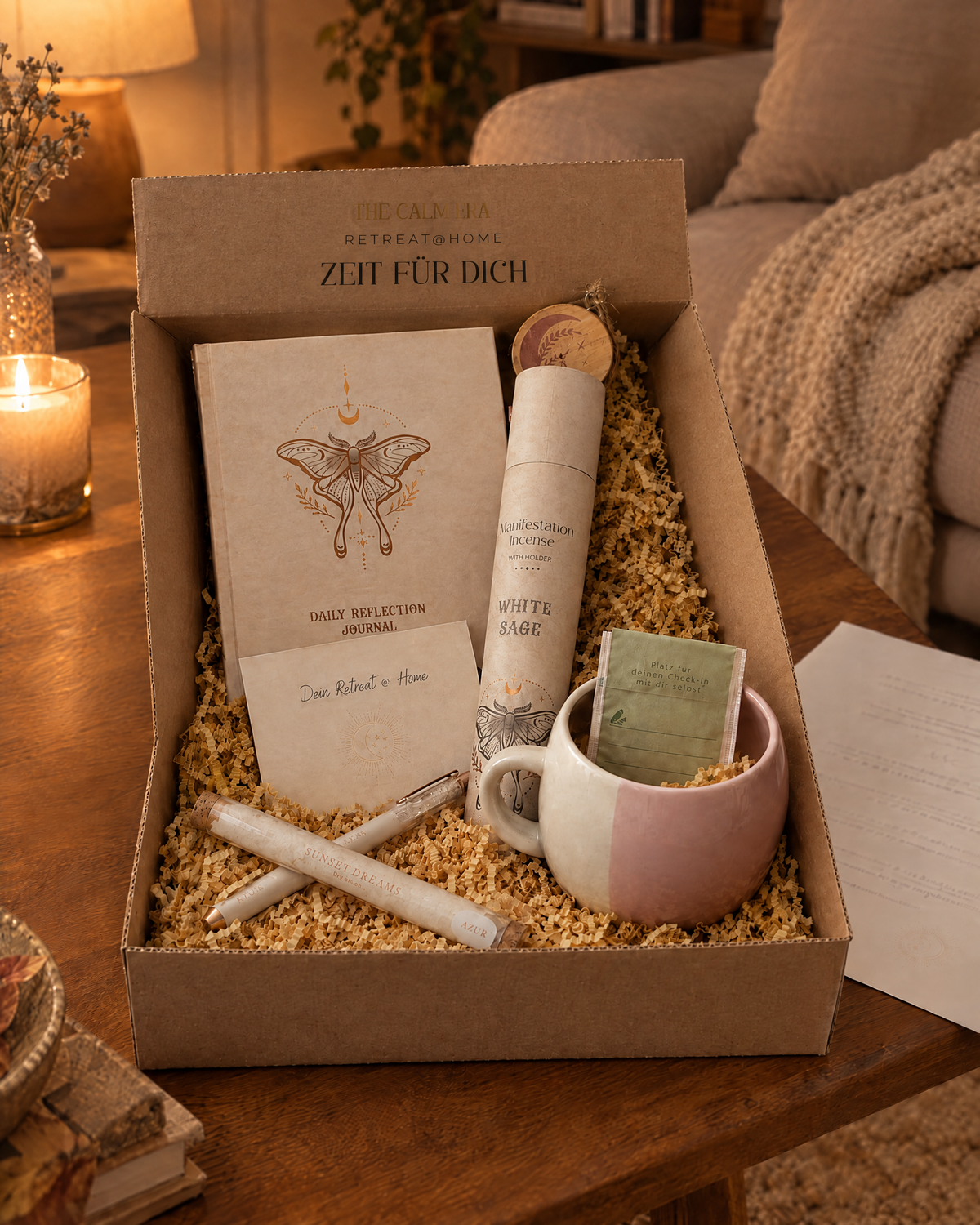 Self-Care Geschenkbox: drei Boxen, drei Anlässe