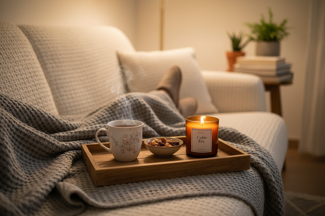 Cozy Selfcare Abend mit Calm Era: Schritt-für-Schritt Anleitung für mehr Entspannung im Alltag