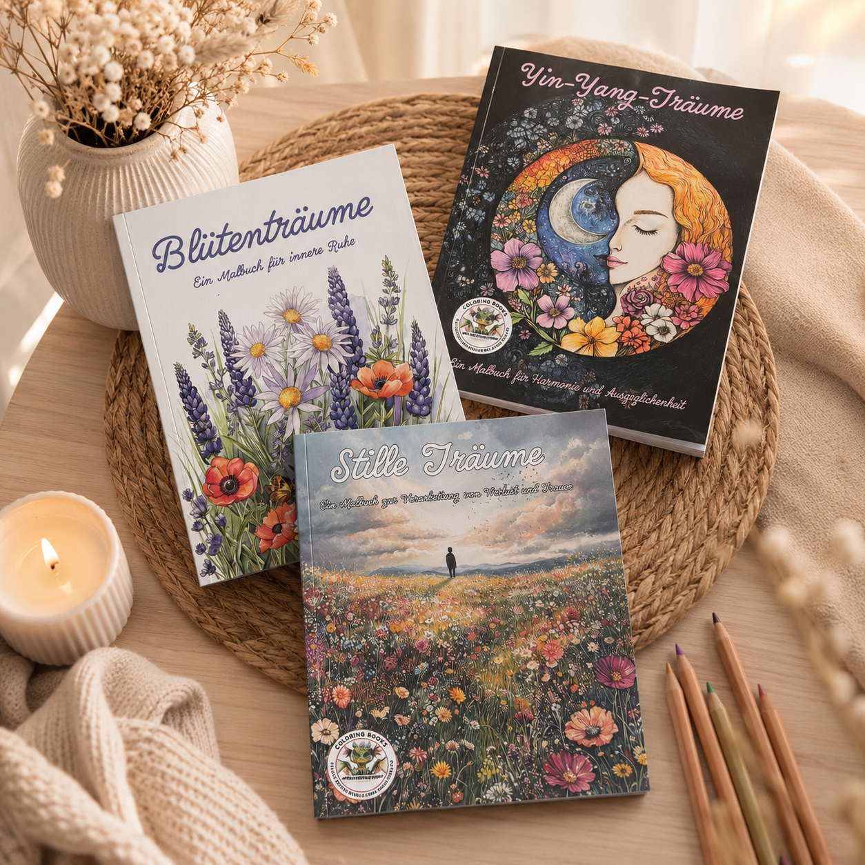 Malbücher für Erwachsene