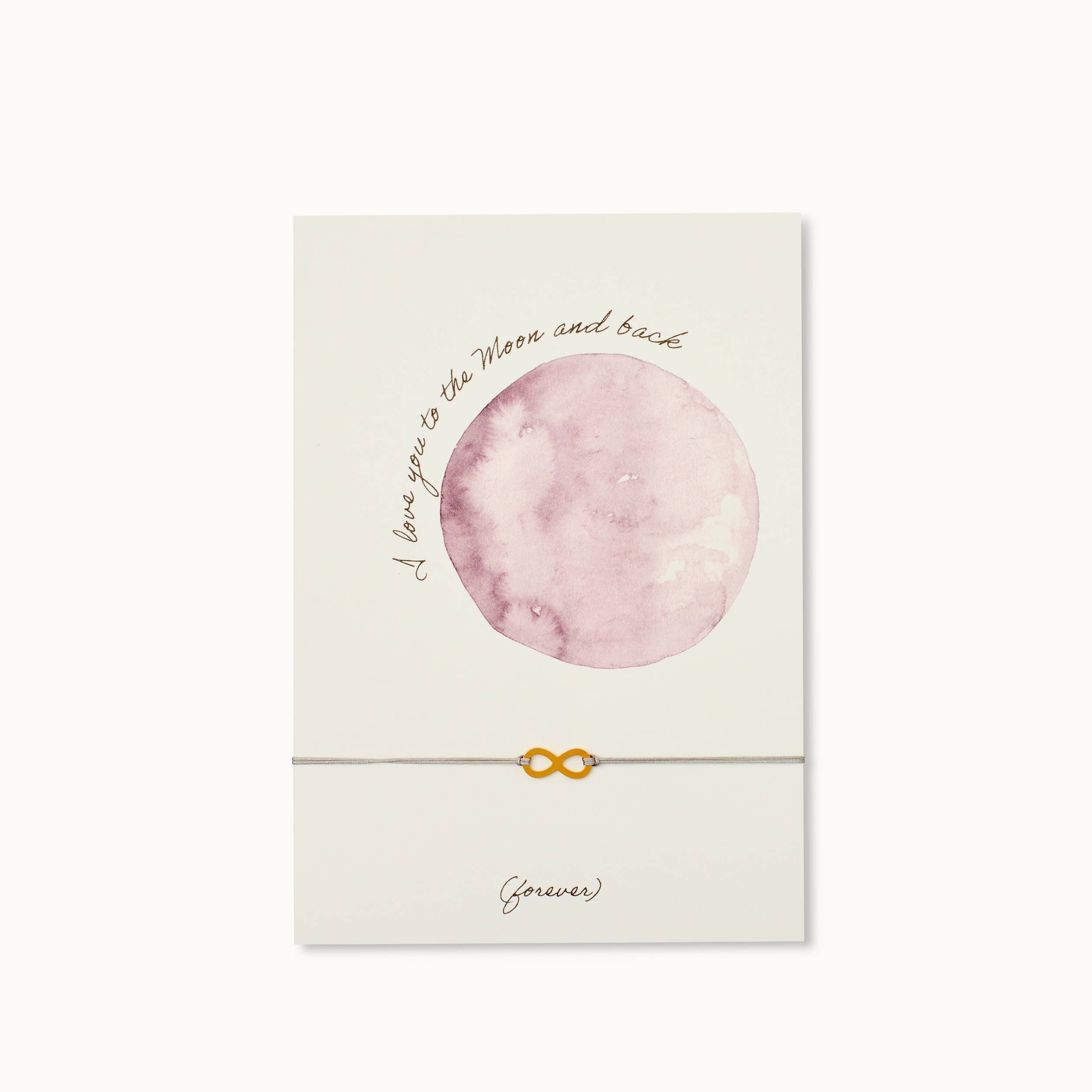 Armbandkarte - "Bis zum Mond"
