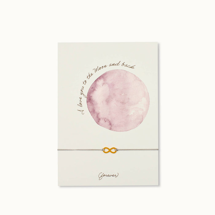 Armbandkarte: Bis zum Mond und zurück