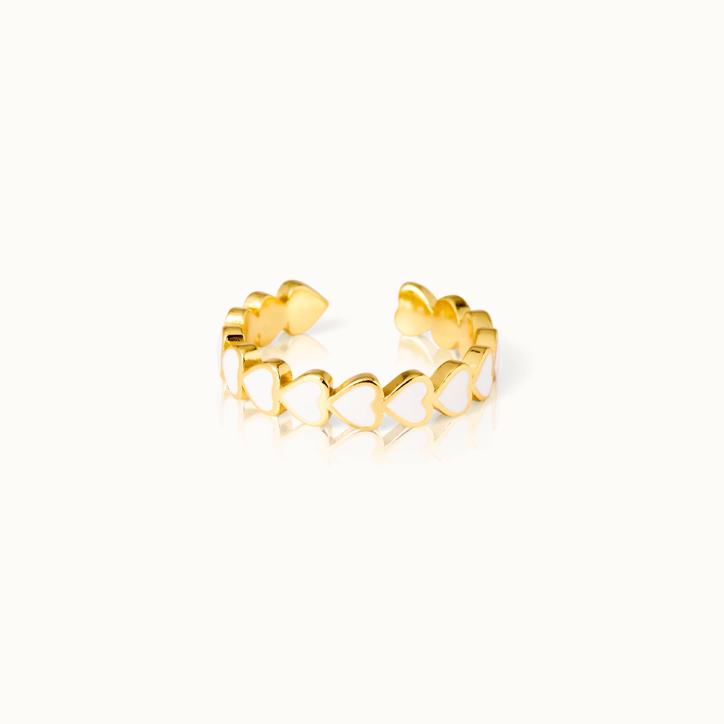 Ring - "white candy"