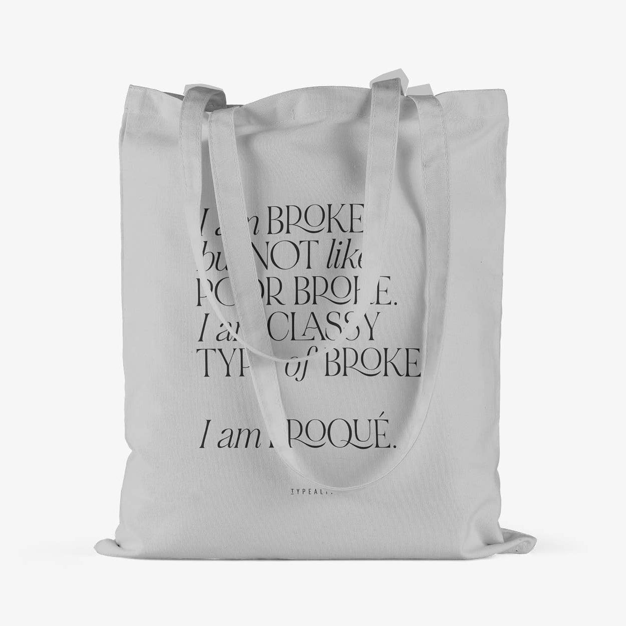 Baumwolltasche "Broqué"