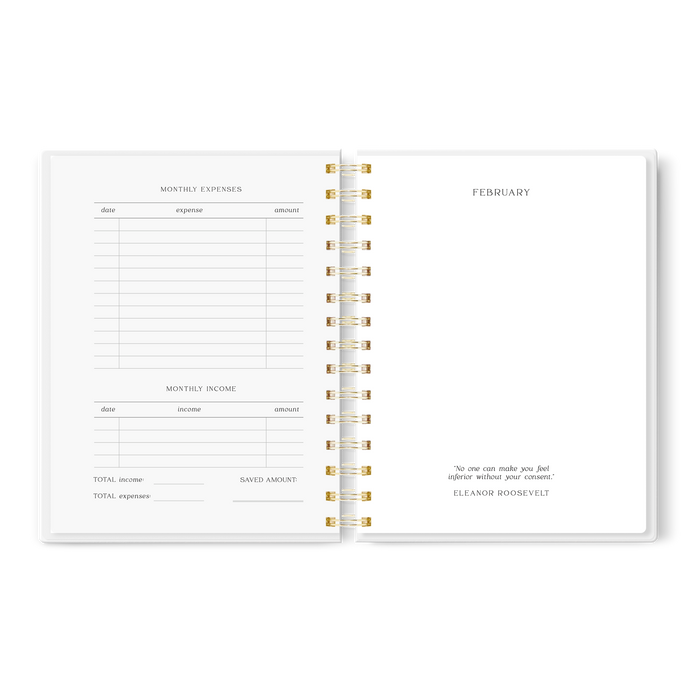 Spiral A5 Planer 2026 Eden Garden