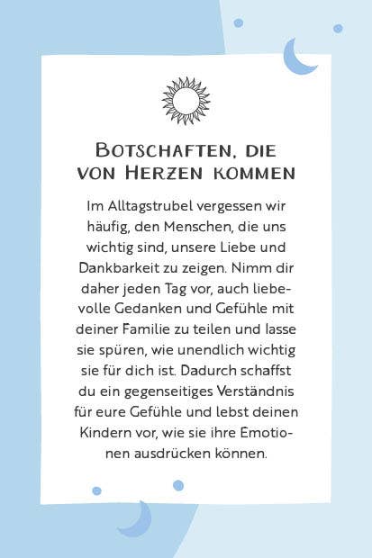 Kartenset Glücksrituale für Mamas – 64 Karten für kleine Auszeiten im Alltag