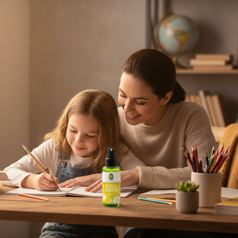 Kinder Konzentration Raumspray – Natürlicher Duft für Fokus & Lernen (50 ml)