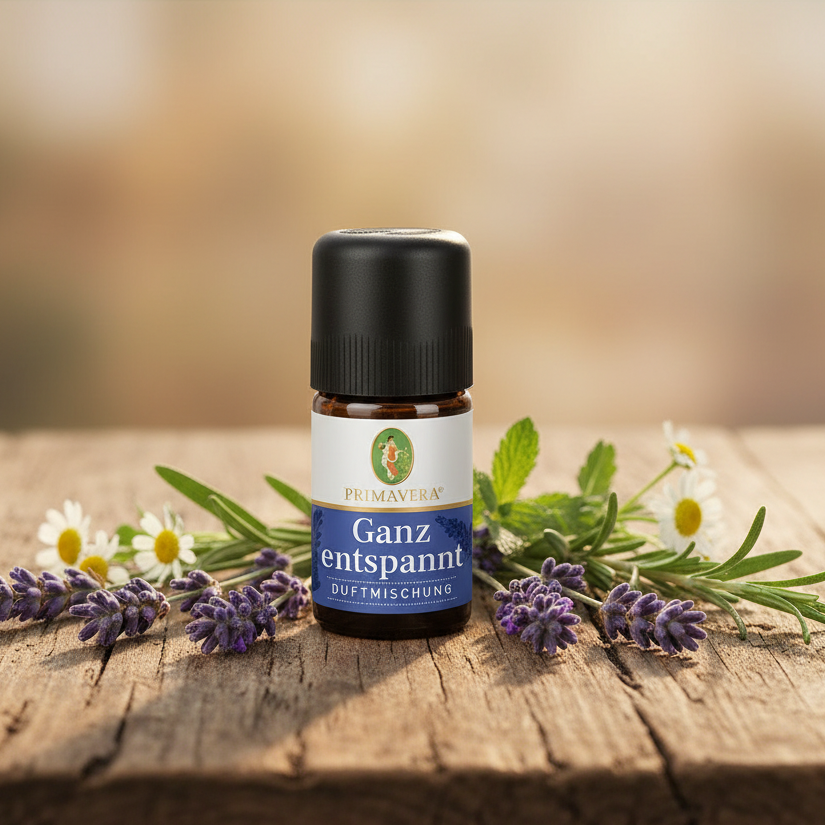 Primavera Duftmischung Ganz Entspannt Bio – Warm & Sanft 5 ml
