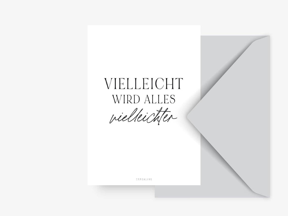 Postkarte / Vielleichter