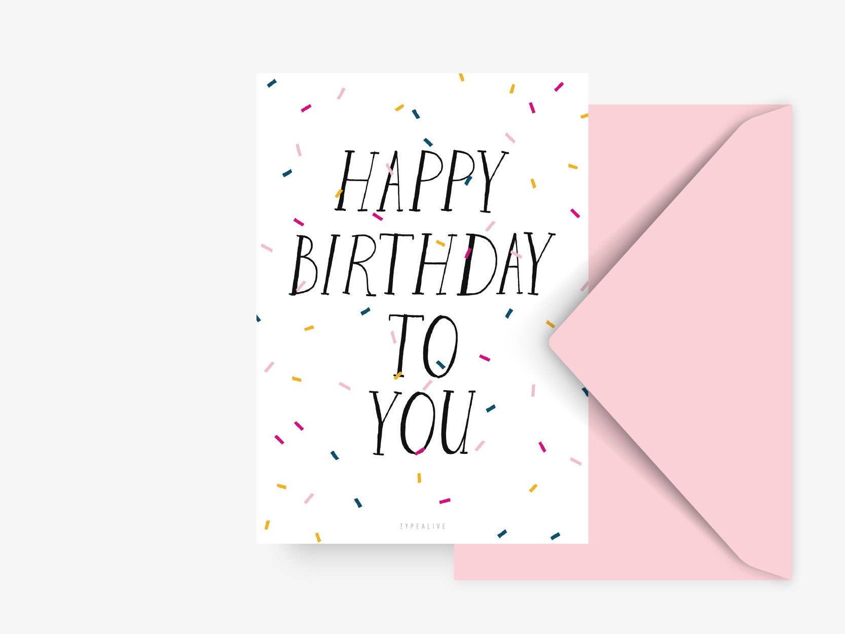 Postkarte / Happy Birthday....