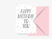 Postkarte / Happy Birthday....
