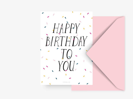 Postkarte / Happy Birthday....