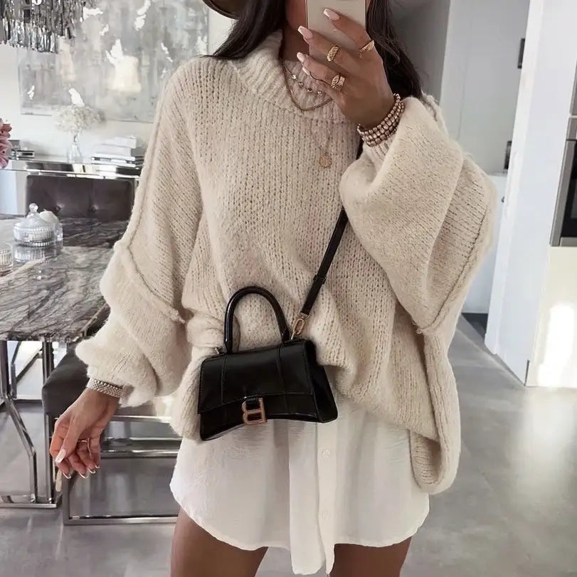 Strickpullover - "Amber" im Oversizelook