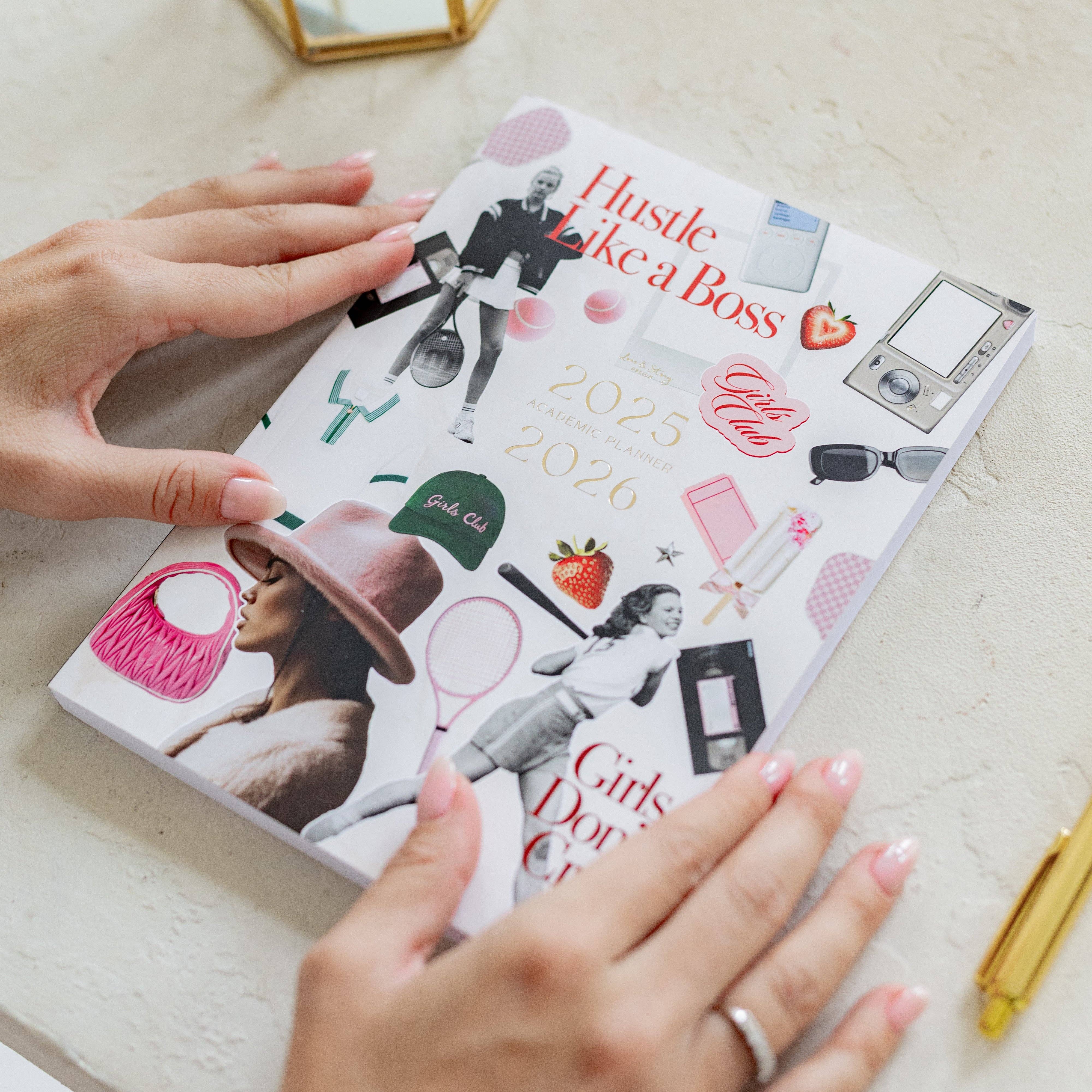 Taschenbuch Akademischer Planer 2025/2026 Hustle Club