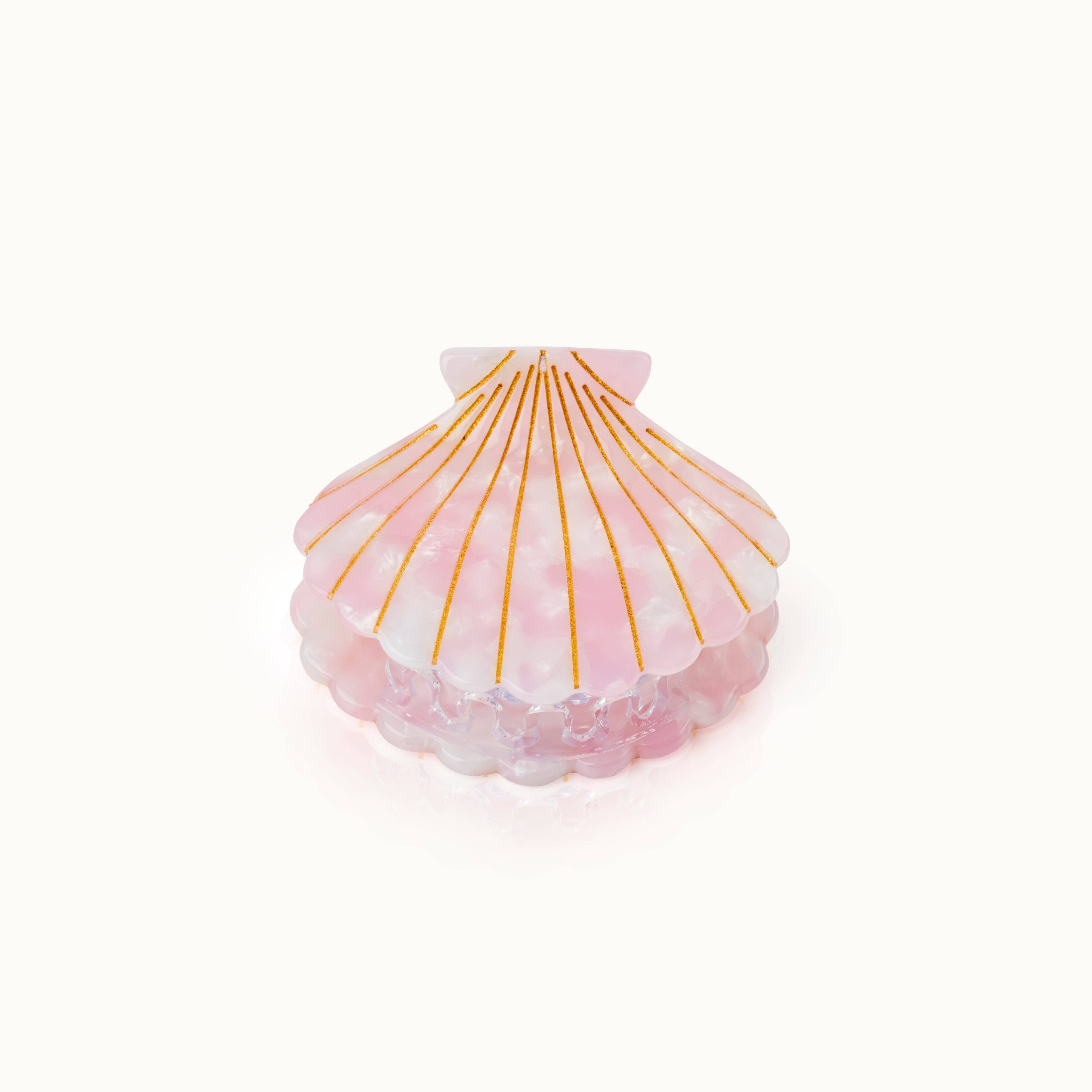 Haarspange Muschel Rosa.......