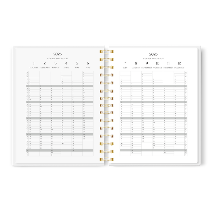 Spiral A5 Planer 2026 Eden Garden