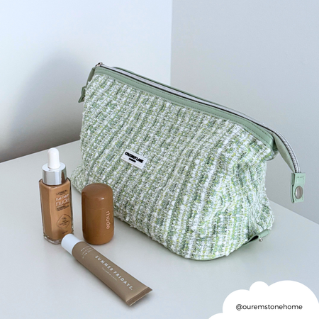 Magische Lifestyle-Tasche - Matcha Strukturierter Tweed