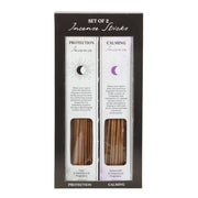 2er-Set Räucherstäbchen Beruhigung & Schutz – Incense Set mit Salbei, Sandelholz & Kamille