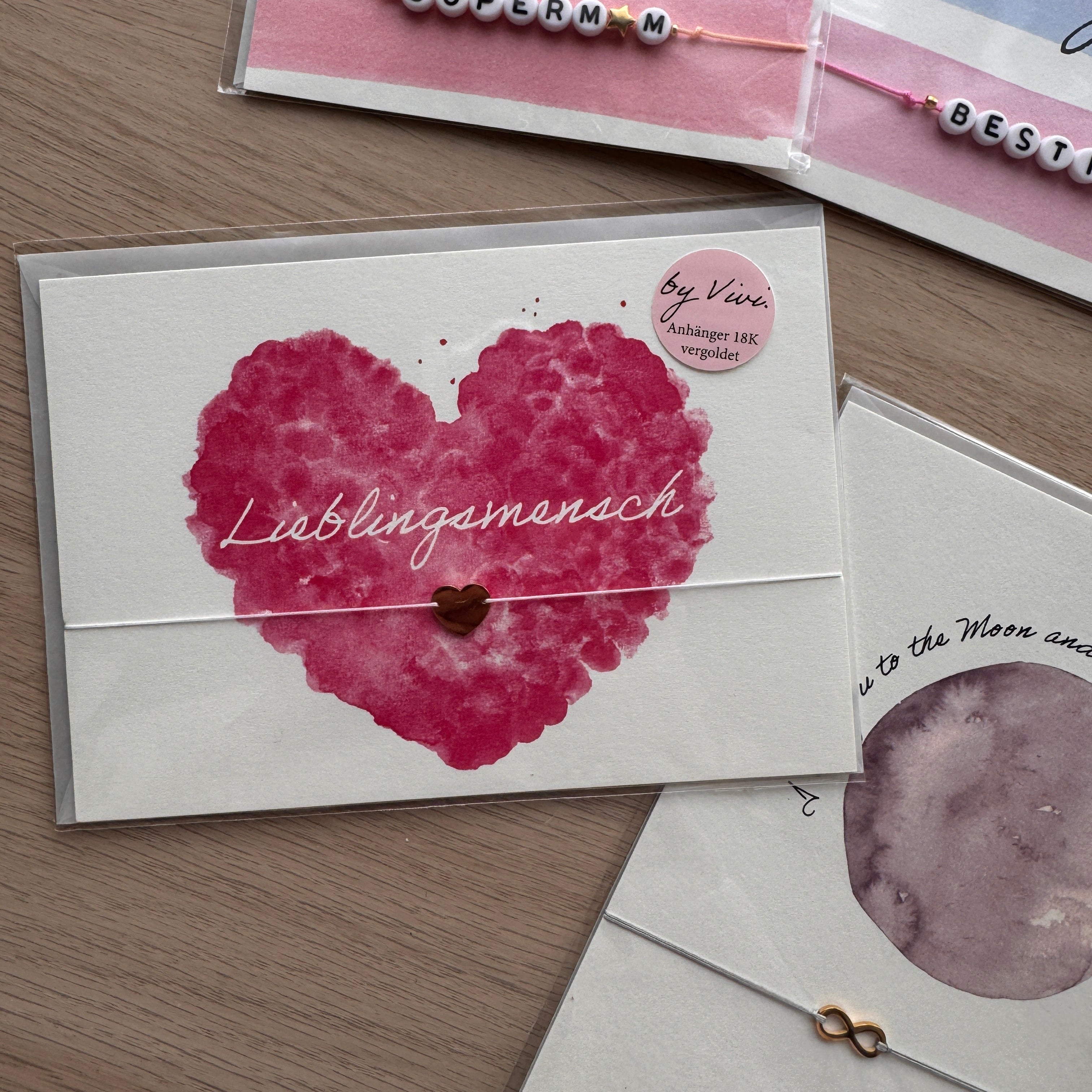 Armbandkarte - "Lieblingsmensch"