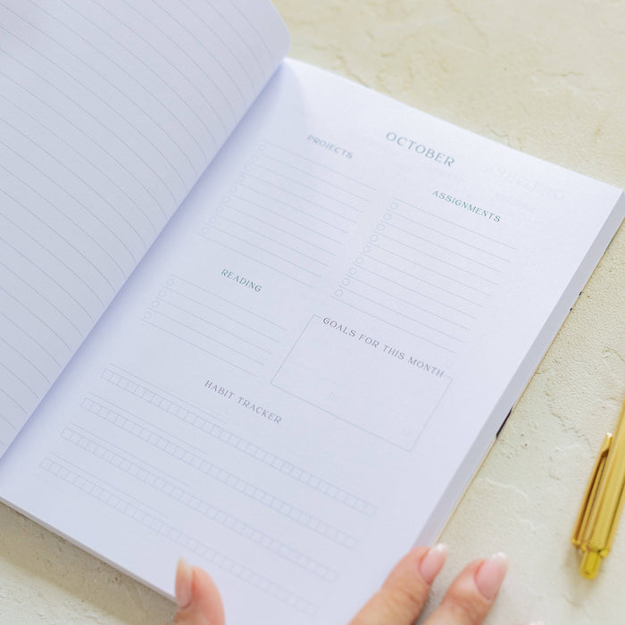 Taschenbuch Akademischer Planer 2025/2026 Hustle Club