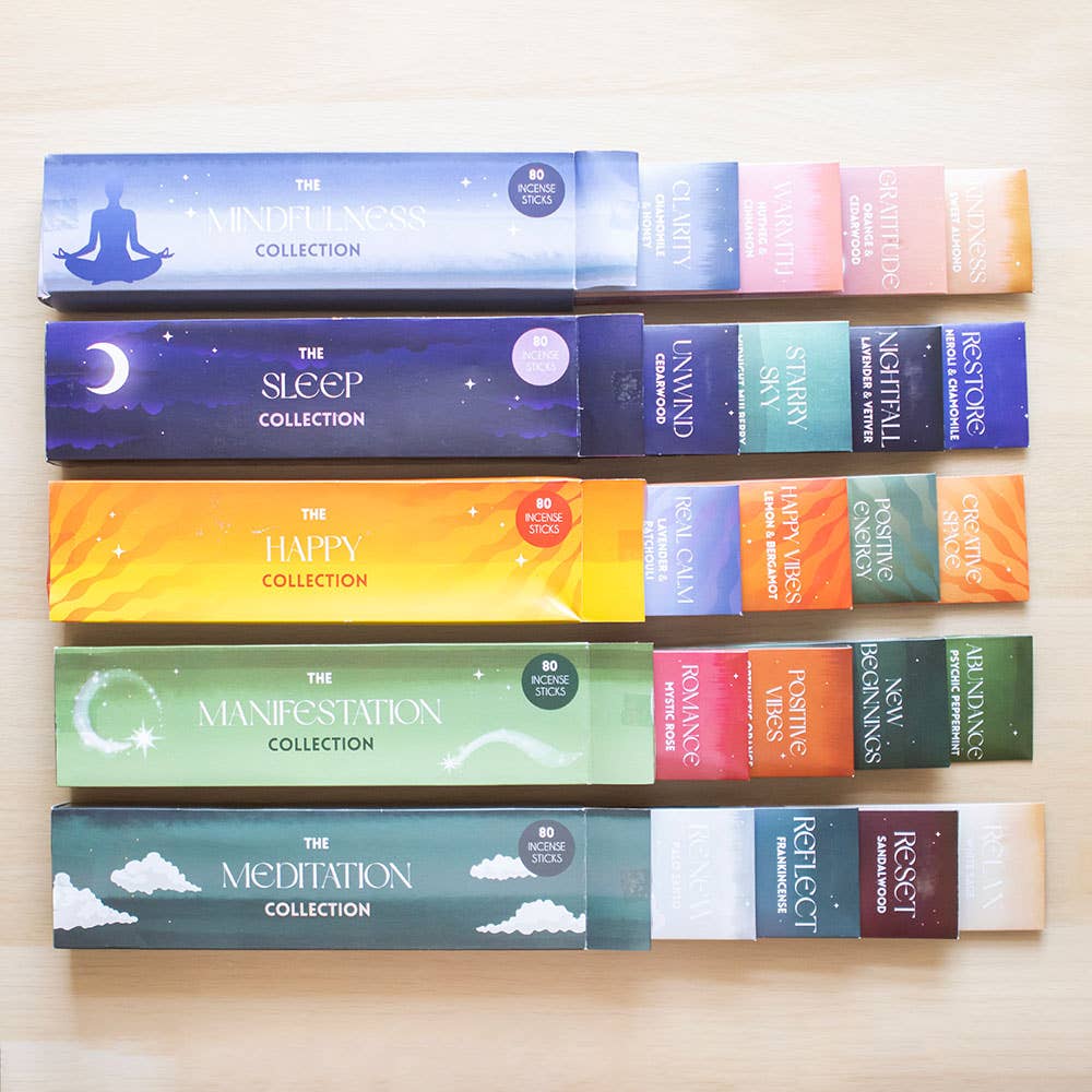 Manifestation Collection – Räucherstäbchen Set für Meditation & Rituale