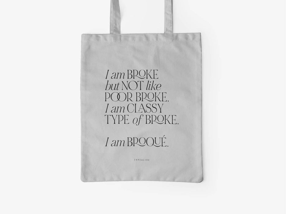 Baumwolltasche / Broqué