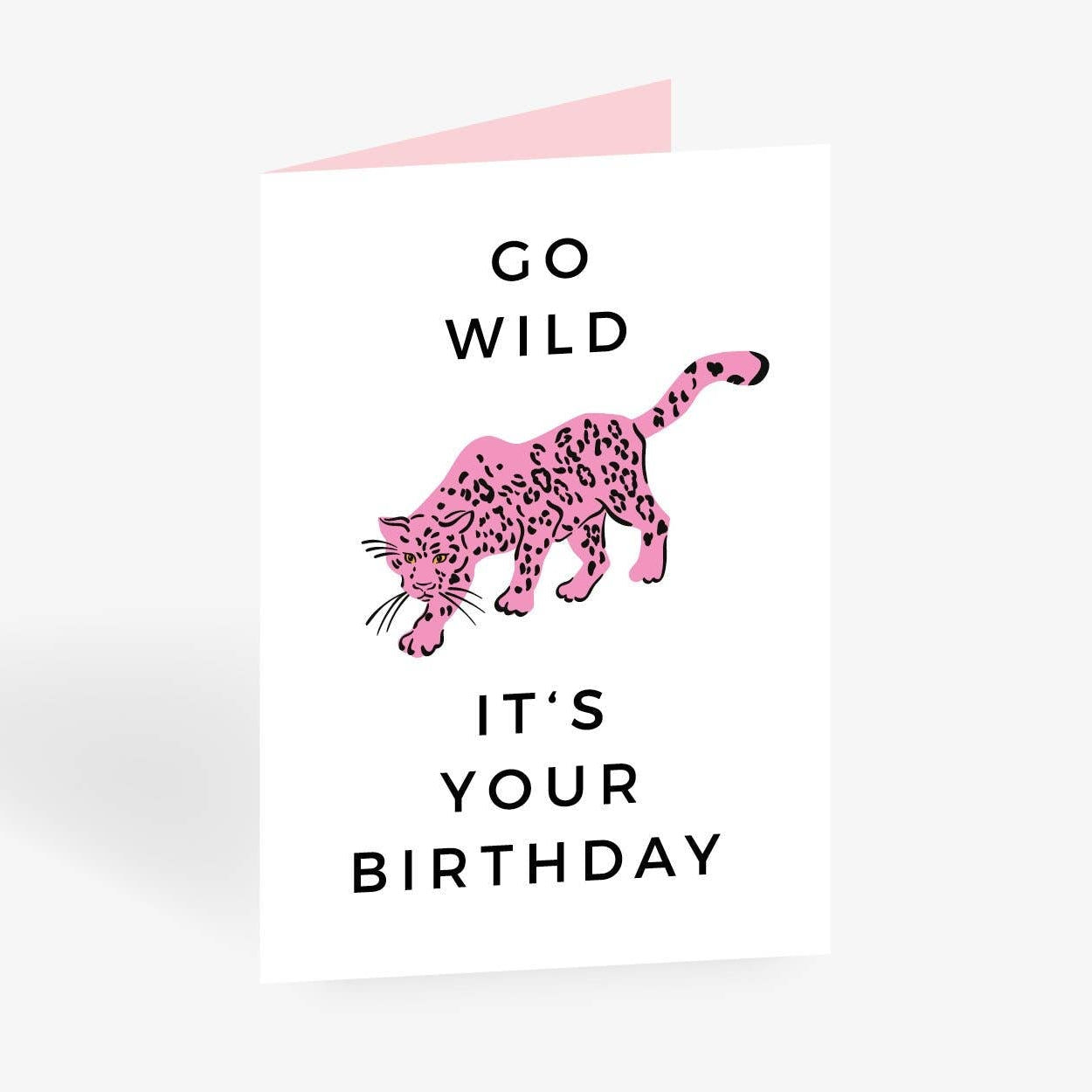 Grußkarte "Go Wild"
