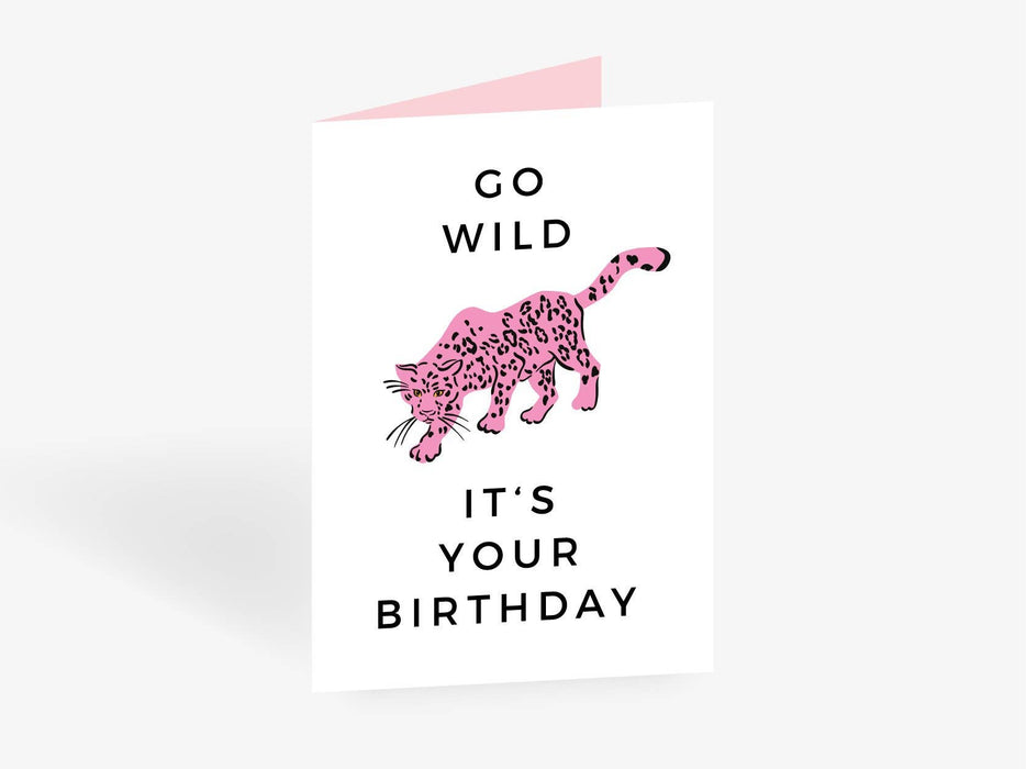 Grußkarte / Go Wild No. 1