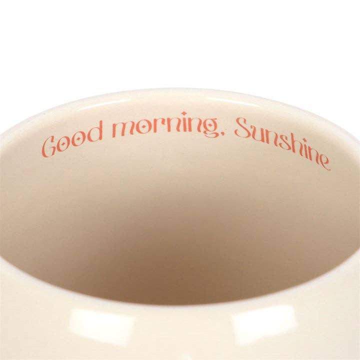 Keramiktasse Good Morning Sunshine – Boho Sonnen Tasse 500 ml