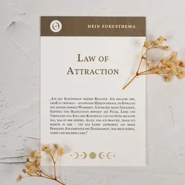Manifestation Ritual Box – Wünsche manifestieren mit Mind Cards & Self Care Set