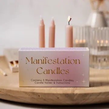 Manifestation Ritual Box – Wünsche manifestieren mit Mind Cards & Self Care Set