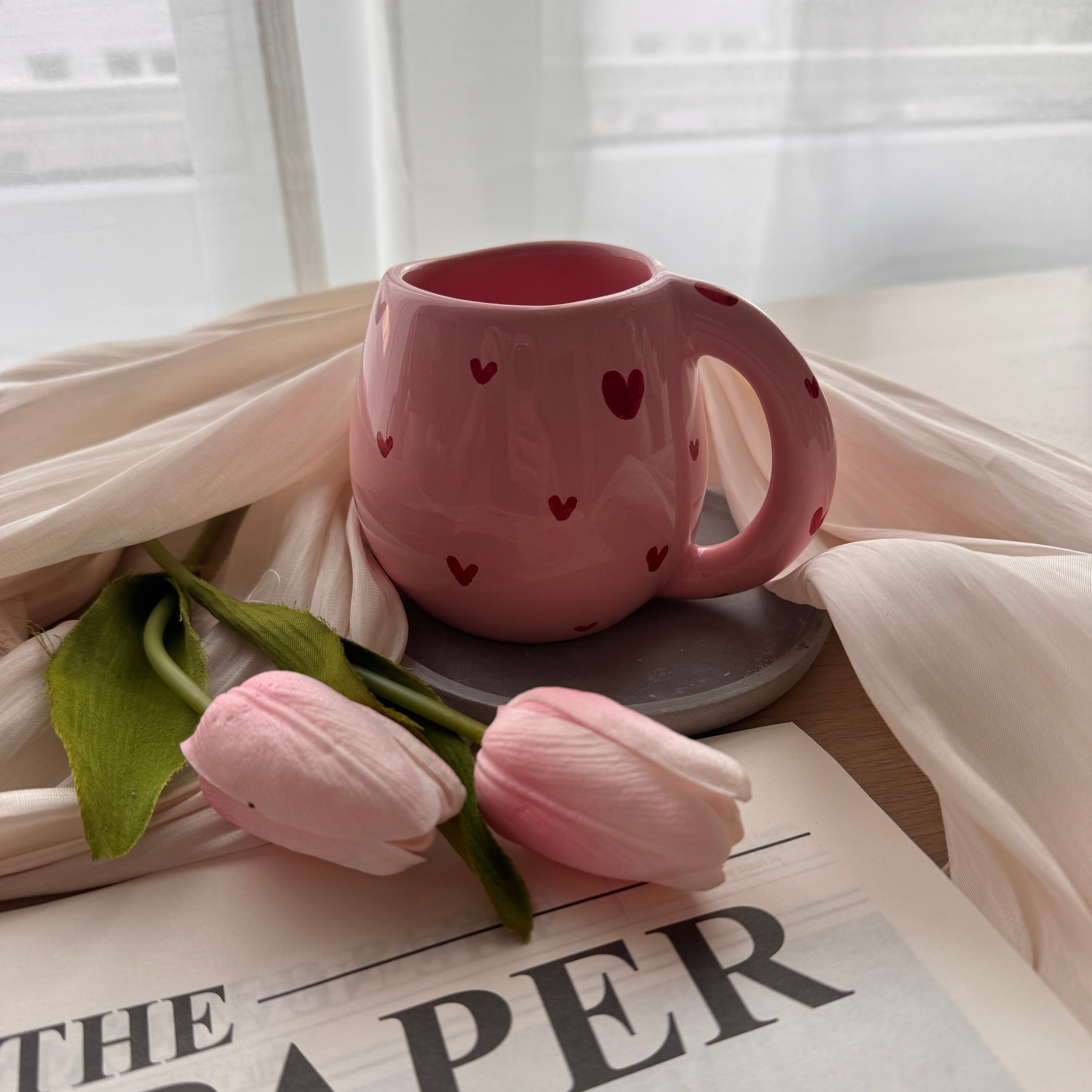 Keramiktasse "Amor"