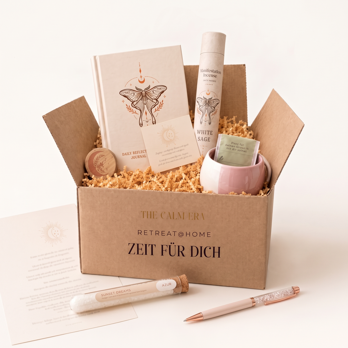 Retreat@Home – Self-Care Geschenkbox für eine kleine Auszeit