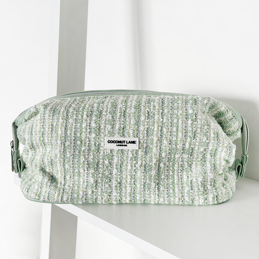Magische Lifestyle-Tasche - Matcha Strukturierter Tweed