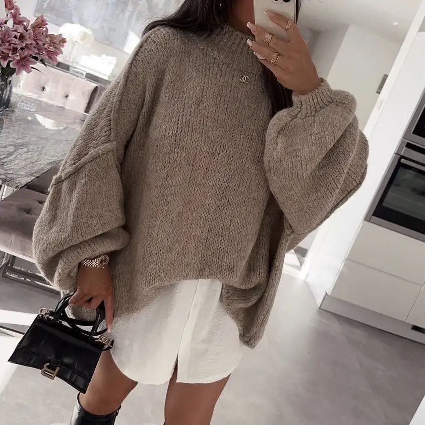 Strickpullover - "Amber" im Oversizelook