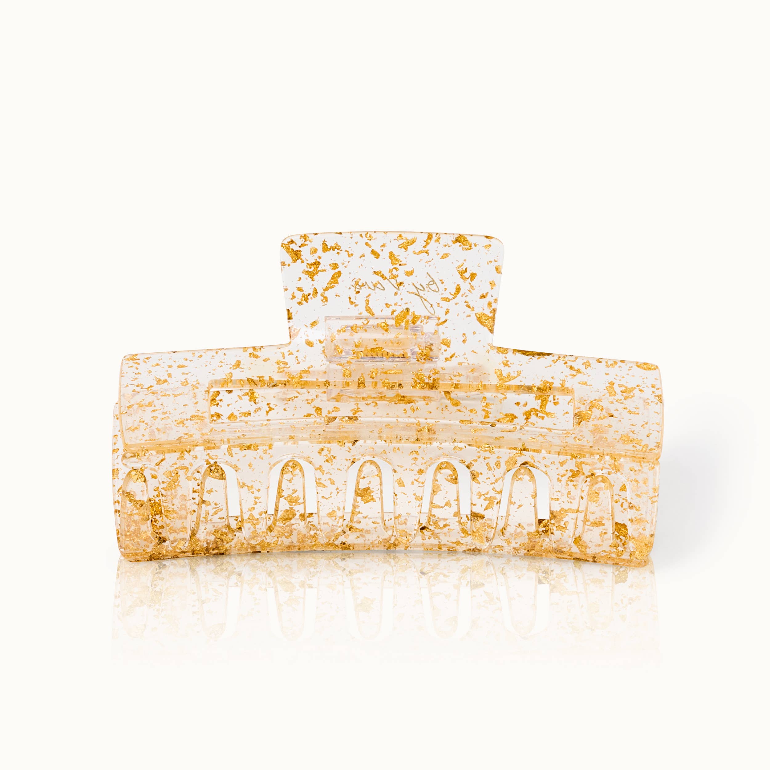 Haarklammer XL "Gold Finger"