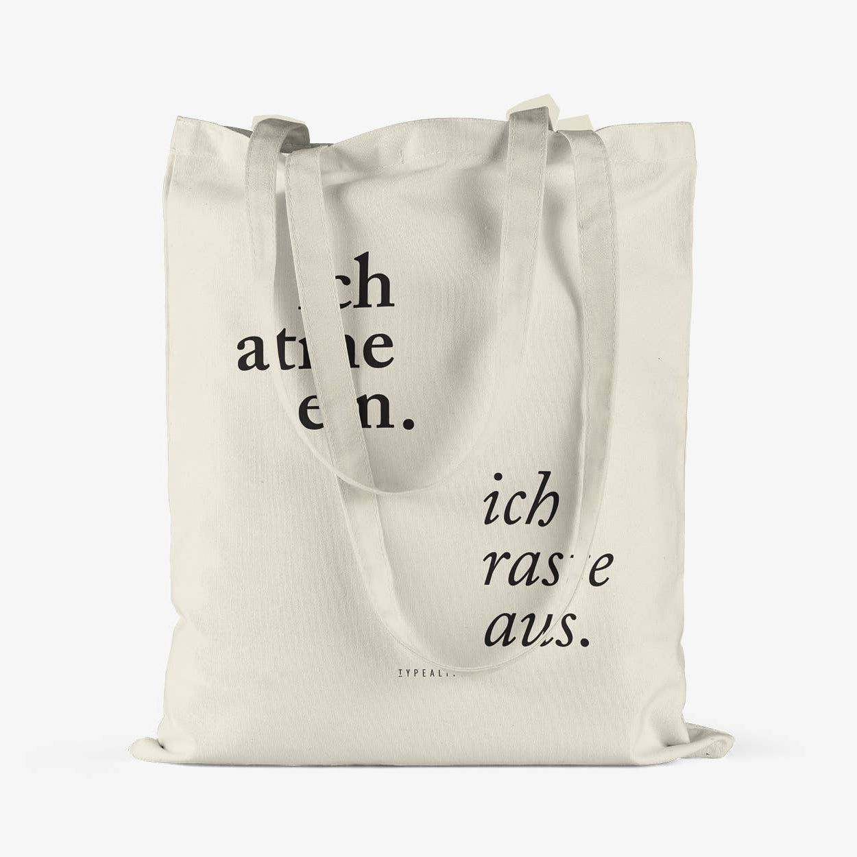 Baumwolltasche "Ich Atme Ein"