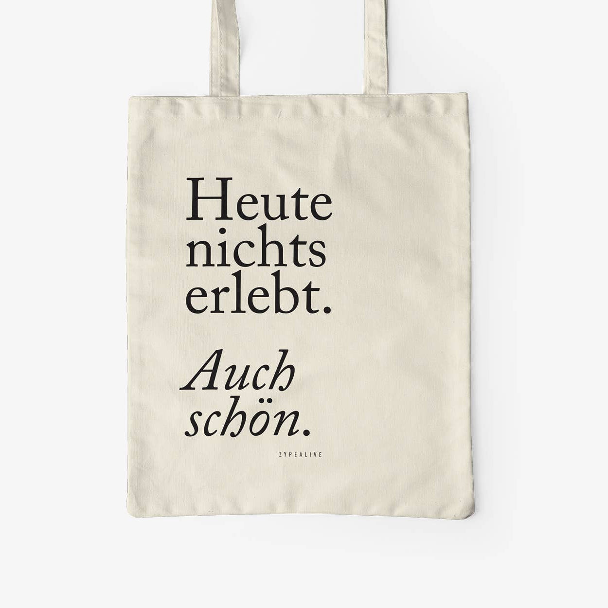 Baumwolltasche "Auch Schön"