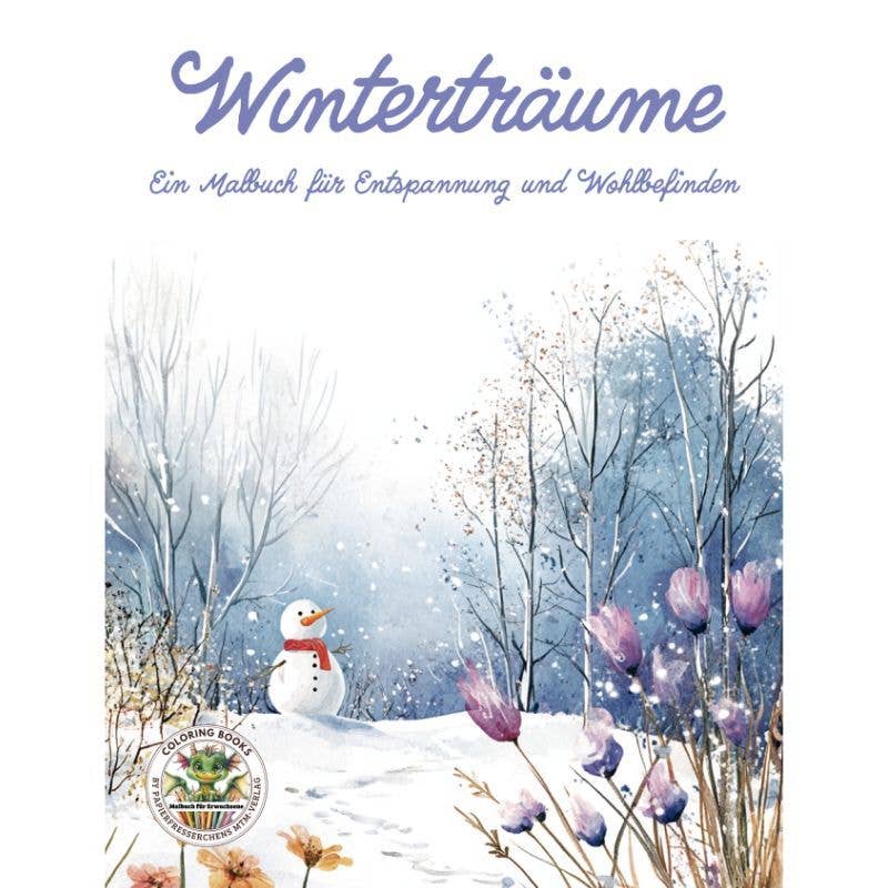 Malbuch Winterträume