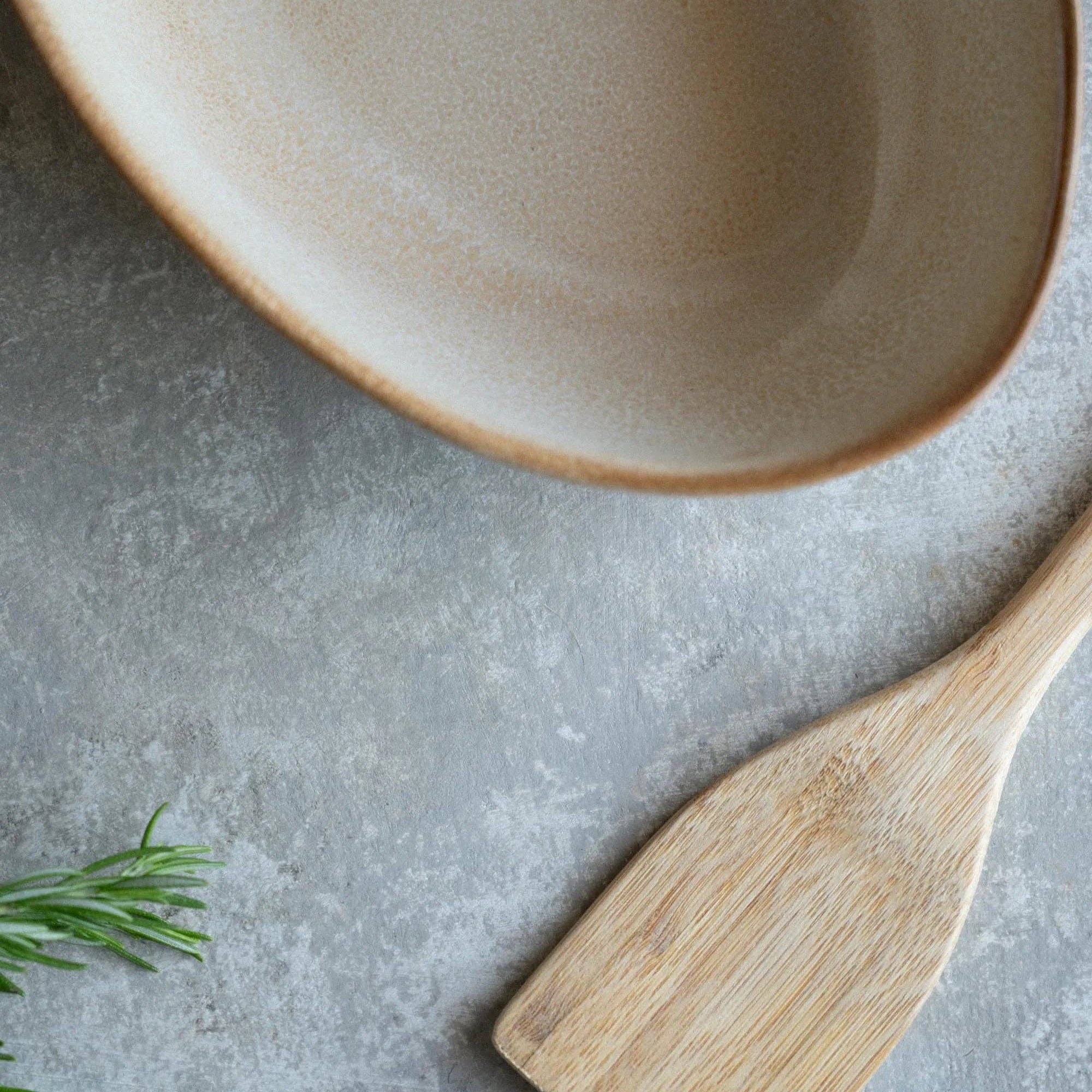 Dune Bowl – Servierschüssel aus Keramik
