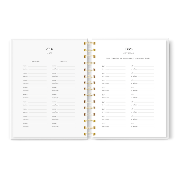 Spiral A5 Planer 2026 -"Mutige Balance"