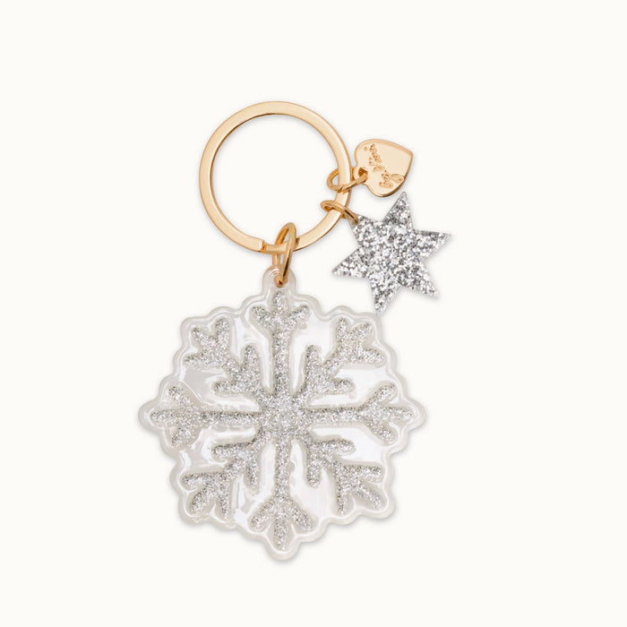 Schneeflocke Schlüsselanhänger