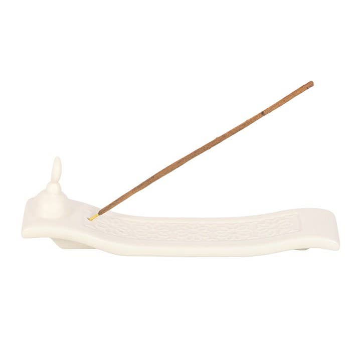 Räucherstäbchenhalter "Mondsichel" Keramik