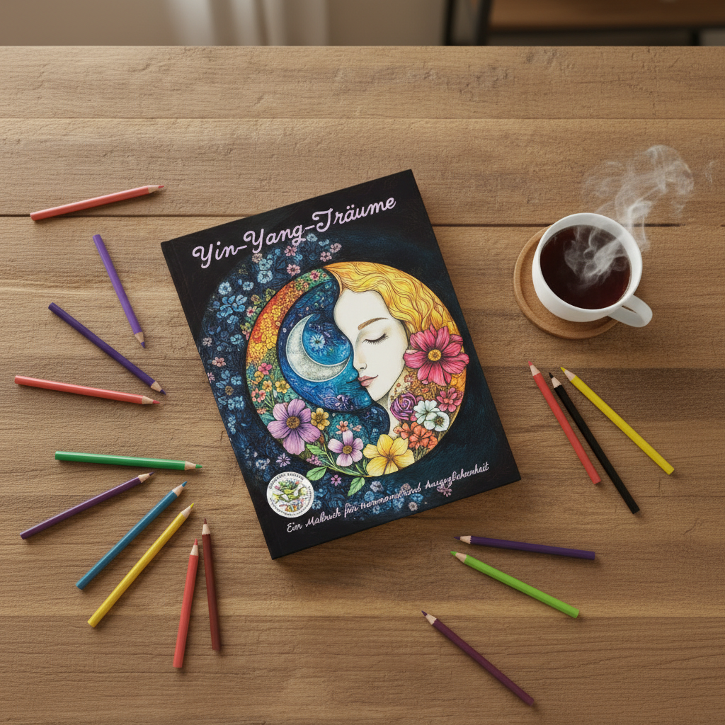Yin-Yang-Träume – Malbuch für Harmonie, Entspannung & Kreativität