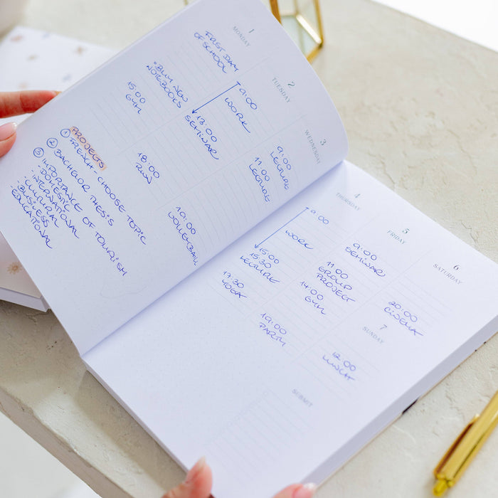 Taschenbuch Akademischer Planer 2025/2026 Hustle Club