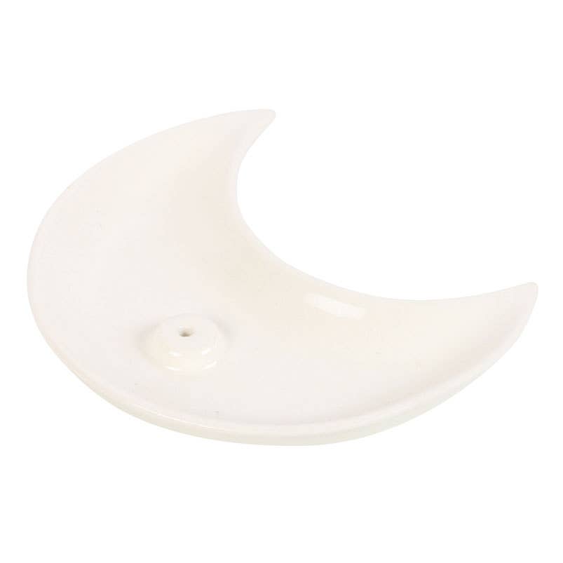 Räucherstäbchenhalter "white moon" Keramik