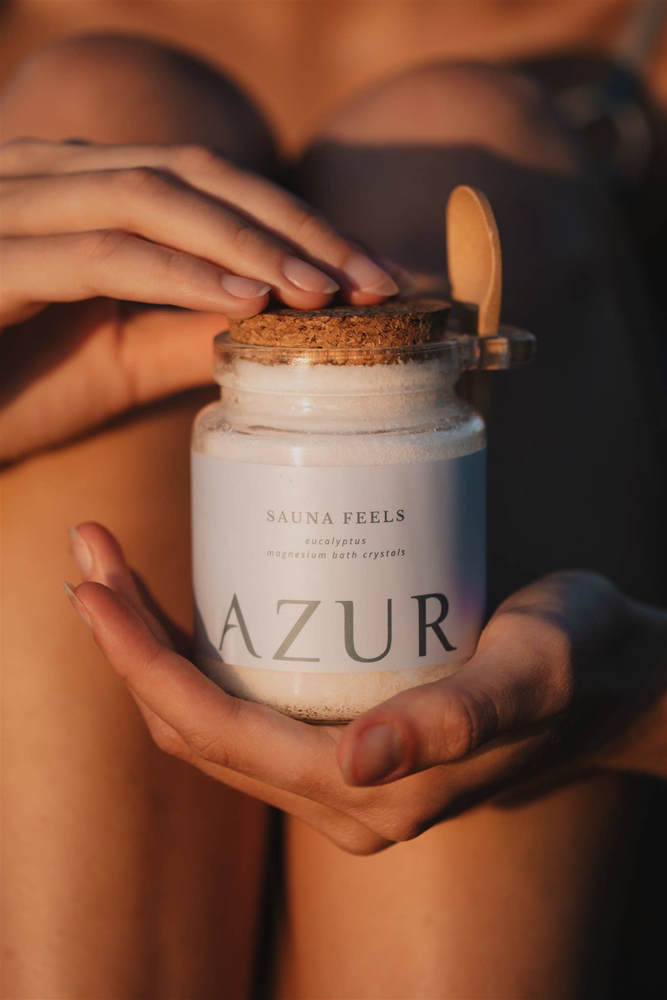 Badesalz 240 g mit Magnesium & Ätherischen Ölen – Wellness Badezusatz im Glas