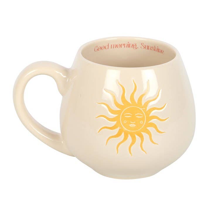 Keramiktasse Good Morning Sunshine – Boho Sonnen Tasse 500 ml