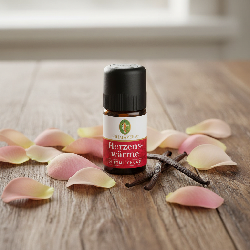 Primavera Duftmischung Herzenswärme Bio – Warm & Blumig 5 ml