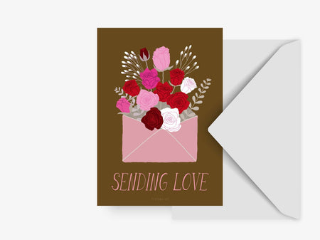Postkarte / Sending Love......