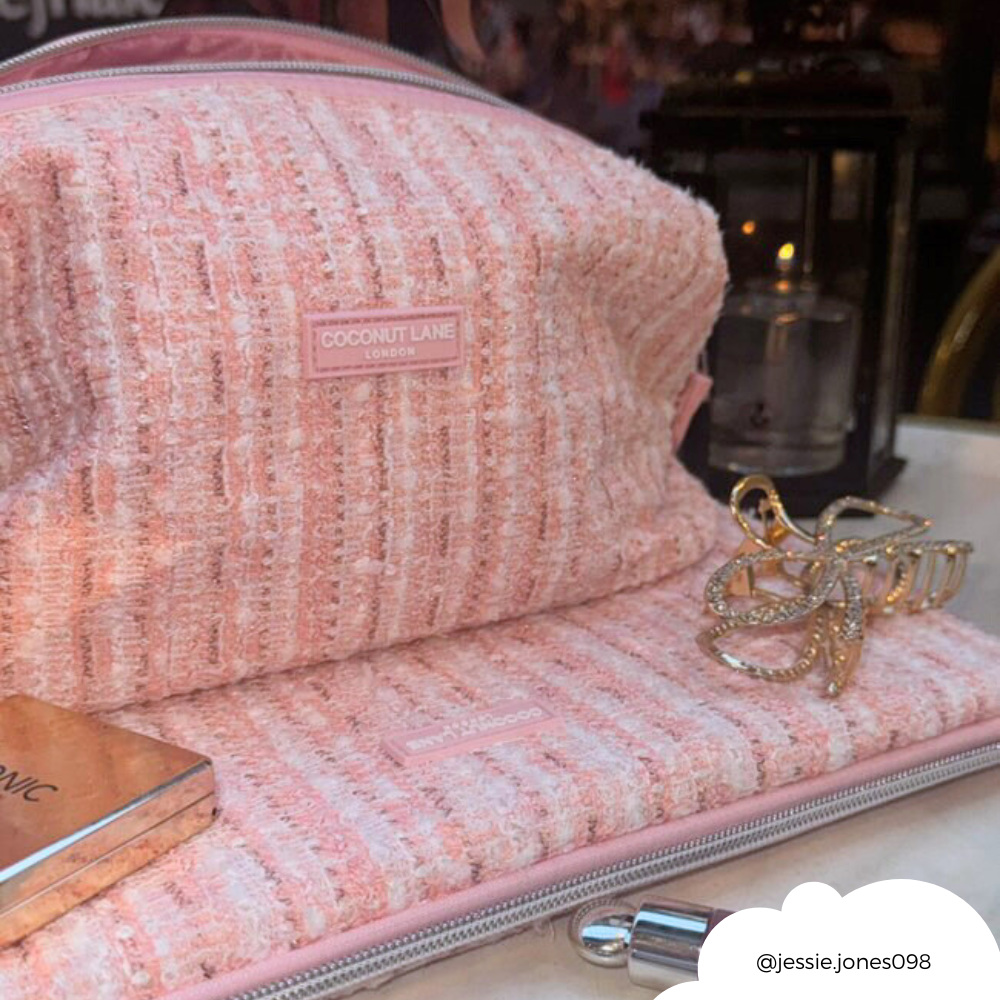 Magic Lifestyle Tasche - Strukturierter Tweed "Rosa"